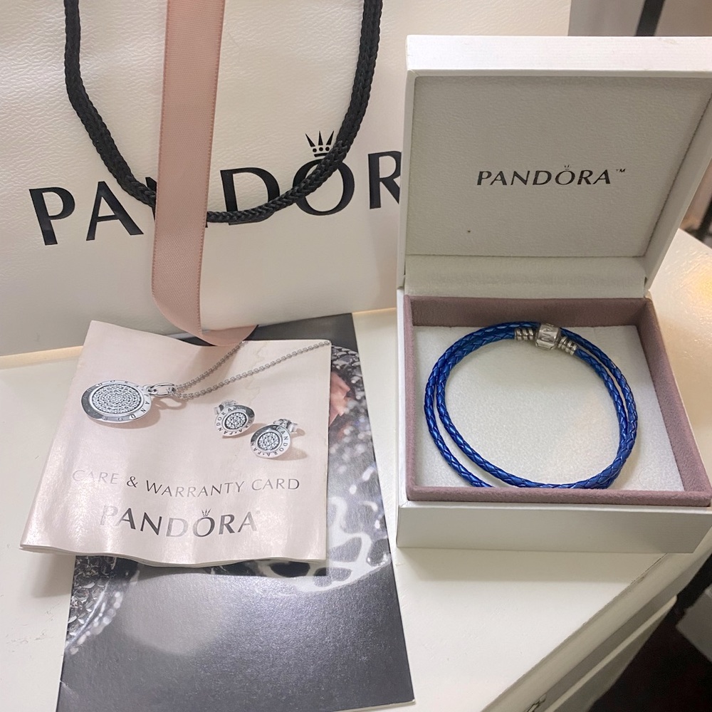 ‼️SOLD‼️pandora braided bracelet